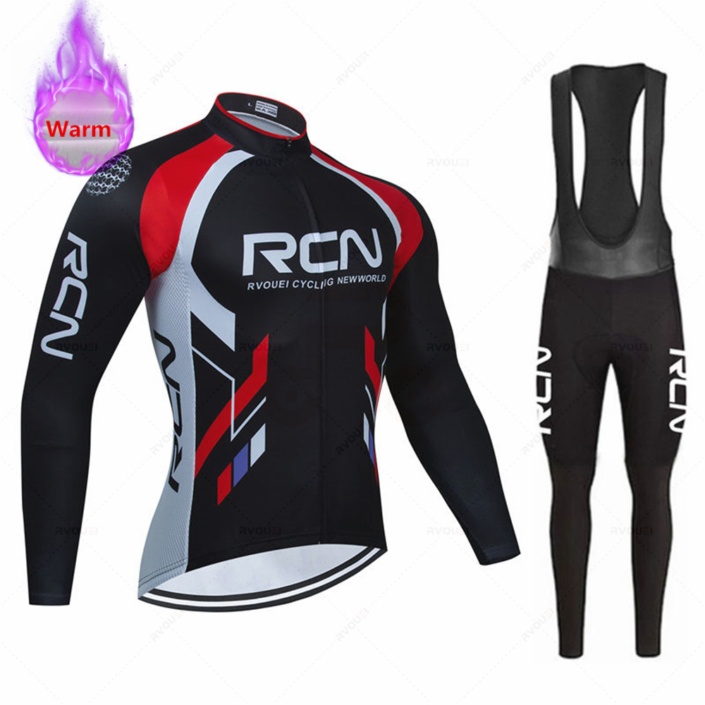 Cycling Gear Brands - Rvouei Winter Warm Thermal Fleece Set
