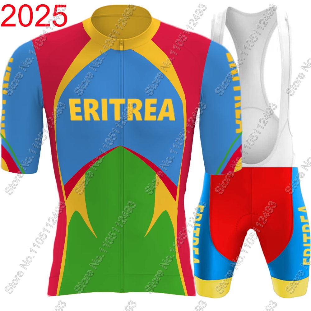 2025 Eritrea National Team Cyc - огляд і ціна Cycling Gear Jersey